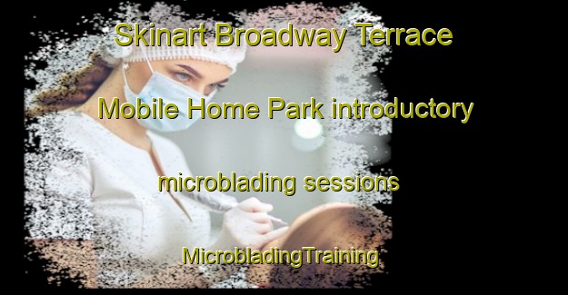 Skinart Broadway Terrace Mobile Home Park introductory microblading sessions | #MicrobladingTraining #MicrobladingClasses #SkinartTraining-United States