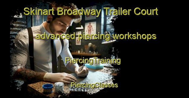 Skinart Broadway Trailer Court advanced piercing workshops | #PiercingTraining #PiercingClasses #SkinartTraining-United States