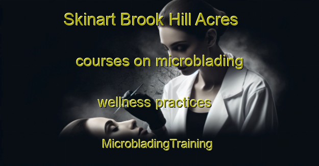 Skinart Brook Hill Acres courses on microblading wellness practices | #MicrobladingTraining #MicrobladingClasses #SkinartTraining-United States