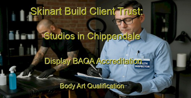 Skinart Build Client Trust: Studios in Chippendale - Display BAQA Accreditation | Body Art Qualification Authority | BAQA-United States