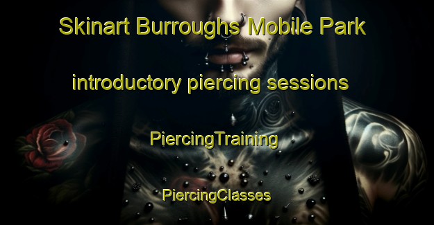 Skinart Burroughs Mobile Park introductory piercing sessions | #PiercingTraining #PiercingClasses #SkinartTraining-United States