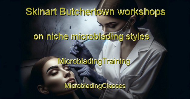 Skinart Butchertown workshops on niche microblading styles | #MicrobladingTraining #MicrobladingClasses #SkinartTraining-United States