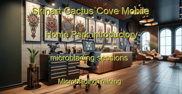 Skinart Cactus Cove Mobile Home Park introductory microblading sessions | #MicrobladingTraining #MicrobladingClasses #SkinartTraining-United States