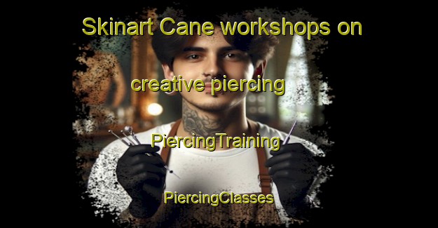 Skinart Cane workshops on creative piercing | #PiercingTraining #PiercingClasses #SkinartTraining-United States