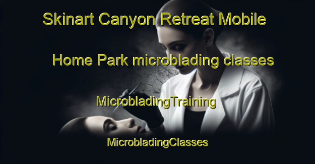 Skinart Canyon Retreat Mobile Home Park microblading classes | #MicrobladingTraining #MicrobladingClasses #SkinartTraining-United States