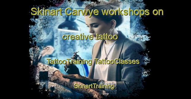 Skinart Carwye workshops on creative tattoo | #TattooTraining #TattooClasses #SkinartTraining-United States