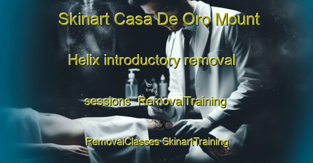 Skinart Casa De Oro Mount Helix introductory removal sessions | #RemovalTraining #RemovalClasses #SkinartTraining-United States