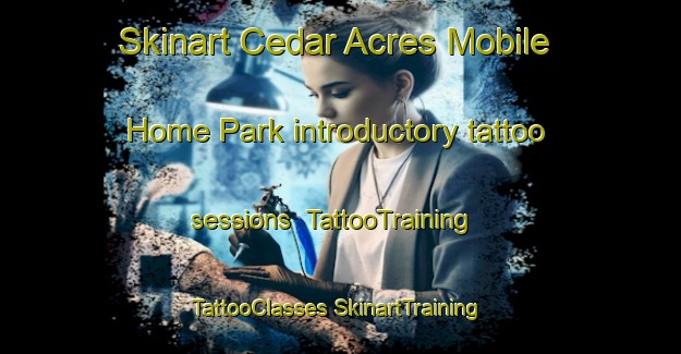 Skinart Cedar Acres Mobile Home Park introductory tattoo sessions | #TattooTraining #TattooClasses #SkinartTraining-United States