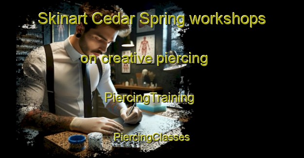 Skinart Cedar Spring workshops on creative piercing | #PiercingTraining #PiercingClasses #SkinartTraining-United States