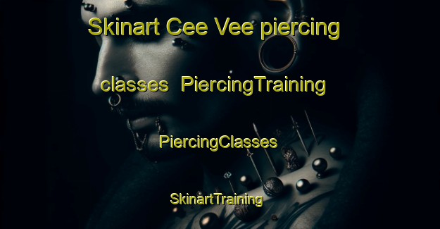 Skinart Cee Vee piercing classes | #PiercingTraining #PiercingClasses #SkinartTraining-United States