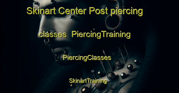 Skinart Center Post piercing classes | PiercingTraining | PiercingClasses | SkinartTraining-United States