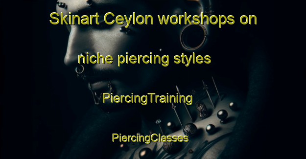 Skinart Ceylon workshops on niche piercing styles | PiercingTraining | PiercingClasses | SkinartTraining-United States