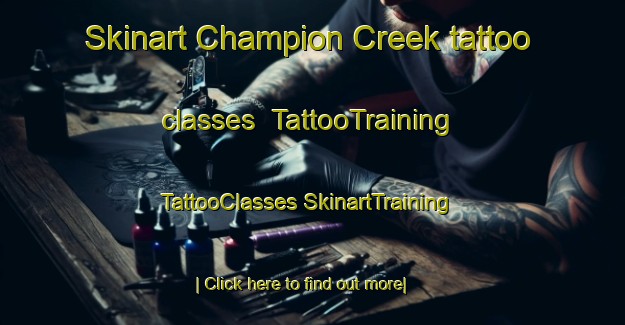 Skinart Champion Creek tattoo classes | #TattooTraining #TattooClasses #SkinartTraining-United States