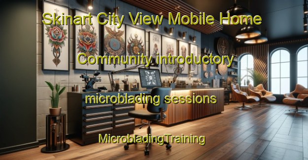 Skinart City View Mobile Home Community introductory microblading sessions | #MicrobladingTraining #MicrobladingClasses #SkinartTraining-United States