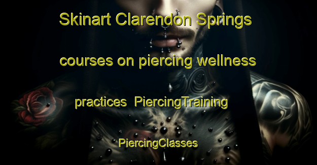 Skinart Clarendon Springs courses on piercing wellness practices | #PiercingTraining #PiercingClasses #SkinartTraining-United States