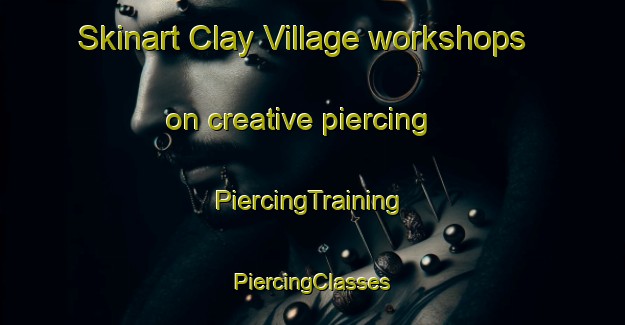 Skinart Clay Village workshops on creative piercing | #PiercingTraining #PiercingClasses #SkinartTraining-United States