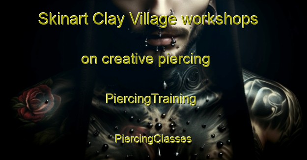 Skinart Clay Village workshops on creative piercing | #PiercingTraining #PiercingClasses #SkinartTraining-United States