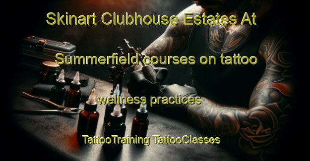 Skinart Clubhouse Estates At Summerfield courses on tattoo wellness practices | #TattooTraining #TattooClasses #SkinartTraining-United States