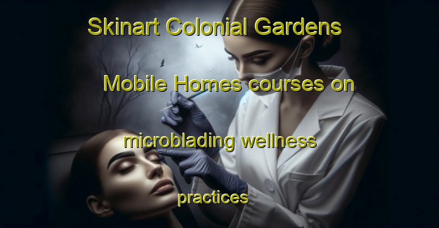 Skinart Colonial Gardens Mobile Homes courses on microblading wellness practices | #MicrobladingTraining #MicrobladingClasses #SkinartTraining-United States