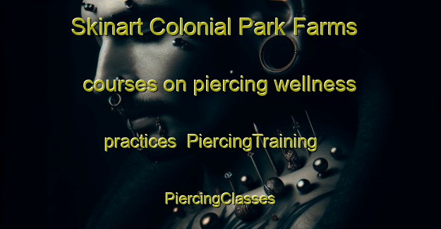 Skinart Colonial Park Farms courses on piercing wellness practices | #PiercingTraining #PiercingClasses #SkinartTraining-United States