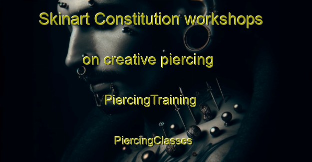 Skinart Constitution workshops on creative piercing | PiercingTraining | PiercingClasses | SkinartTraining-United States