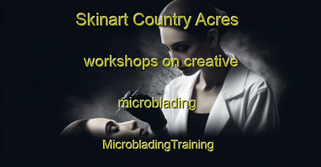 Skinart Country Acres workshops on creative microblading | #MicrobladingTraining #MicrobladingClasses #SkinartTraining-United States