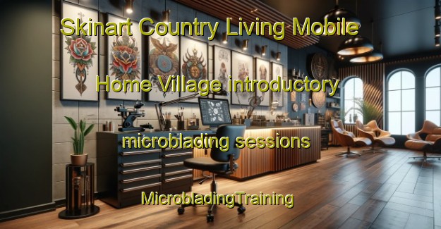 Skinart Country Living Mobile Home Village introductory microblading sessions | #MicrobladingTraining #MicrobladingClasses #SkinartTraining-United States