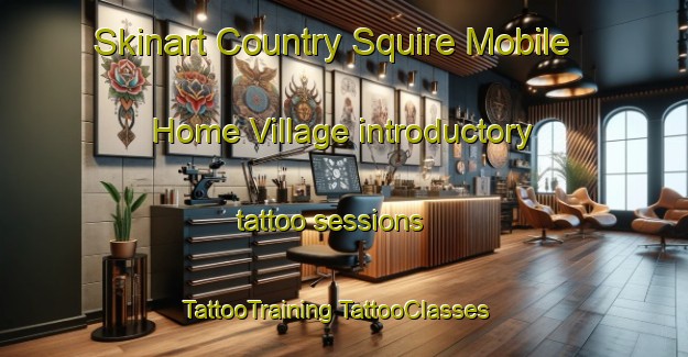 Skinart Country Squire Mobile Home Village introductory tattoo sessions | #TattooTraining #TattooClasses #SkinartTraining-United States