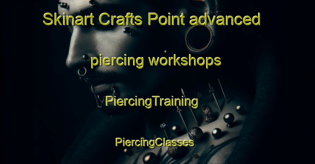 Skinart Crafts Point advanced piercing workshops | PiercingTraining | PiercingClasses | SkinartTraining-United States