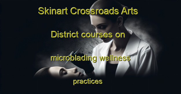 Skinart Crossroads Arts District courses on microblading wellness practices | #MicrobladingTraining #MicrobladingClasses #SkinartTraining-United States