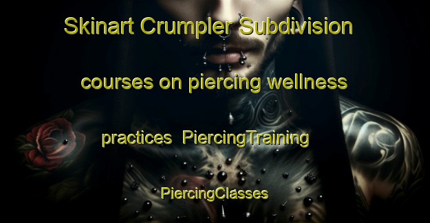 Skinart Crumpler Subdivision courses on piercing wellness practices | #PiercingTraining #PiercingClasses #SkinartTraining-United States