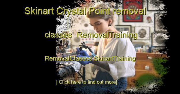 Skinart Crystal Point removal classes | #RemovalTraining #RemovalClasses #SkinartTraining-United States