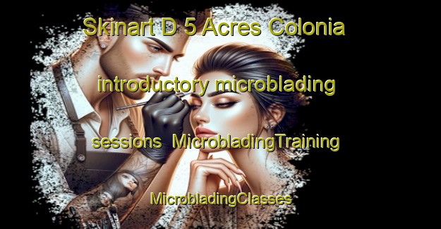 Skinart D 5 Acres Colonia introductory microblading sessions | #MicrobladingTraining #MicrobladingClasses #SkinartTraining-United States