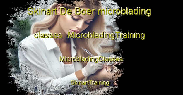 Skinart De Boer microblading classes | #MicrobladingTraining #MicrobladingClasses #SkinartTraining-United States