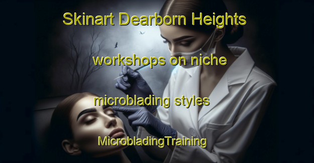 Skinart Dearborn Heights workshops on niche microblading styles | MicrobladingTraining | MicrobladingClasses | SkinartTraining-United States