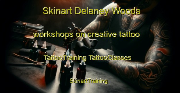 Skinart Delaney Woods workshops on creative tattoo | #TattooTraining #TattooClasses #SkinartTraining-United States