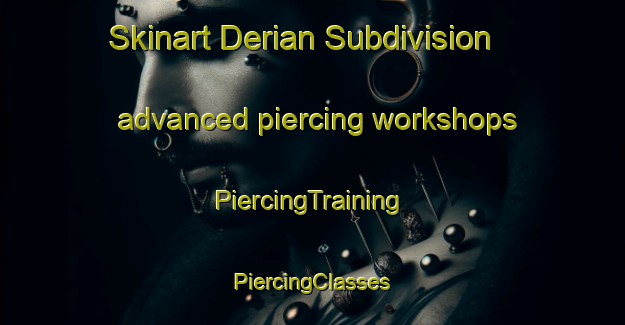 Skinart Derian Subdivision advanced piercing workshops | #PiercingTraining #PiercingClasses #SkinartTraining-United States