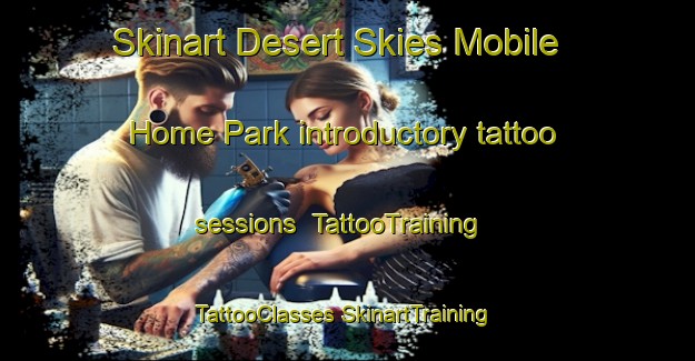 Skinart Desert Skies Mobile Home Park introductory tattoo sessions | #TattooTraining #TattooClasses #SkinartTraining-United States