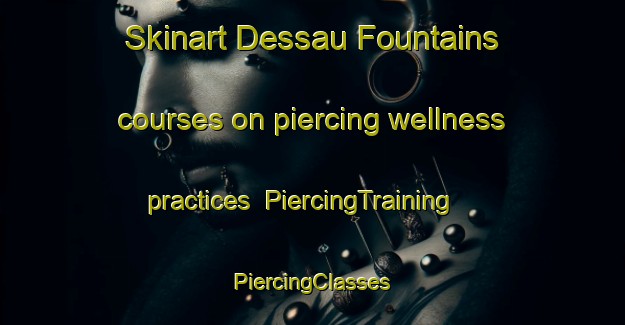 Skinart Dessau Fountains courses on piercing wellness practices | #PiercingTraining #PiercingClasses #SkinartTraining-United States