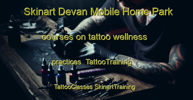 Skinart Devan Mobile Home Park courses on tattoo wellness practices | #TattooTraining #TattooClasses #SkinartTraining-United States