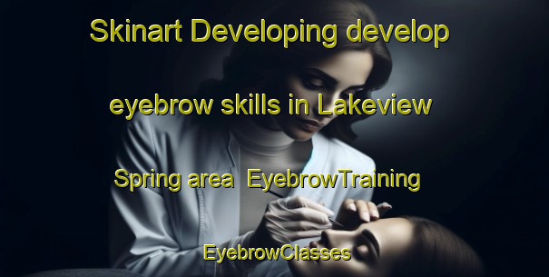 Skinart Developing develop eyebrow skills in Lakeview Spring area | EyebrowTraining | EyebrowClasses | SkinartTraining-United States