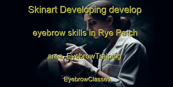 Skinart Developing develop eyebrow skills in Rye Patch area | EyebrowTraining | EyebrowClasses | SkinartTraining-United States
