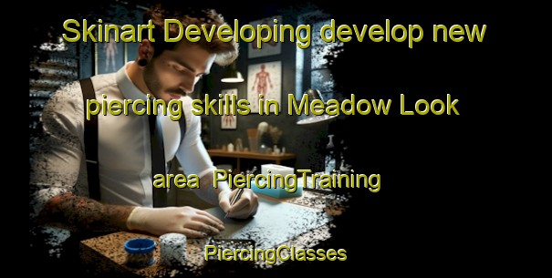 Skinart Developing develop new piercing skills in Meadow Look area | #PiercingTraining #PiercingClasses #SkinartTraining-United States