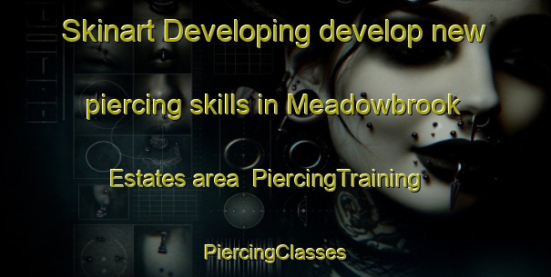 Skinart Developing develop new piercing skills in Meadowbrook Estates area | #PiercingTraining #PiercingClasses #SkinartTraining-United States