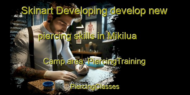 Skinart Developing develop new piercing skills in Mikilua Camp area | #PiercingTraining #PiercingClasses #SkinartTraining-United States