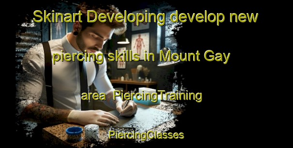 Skinart Developing develop new piercing skills in Mount Gay area | #PiercingTraining #PiercingClasses #SkinartTraining-United States