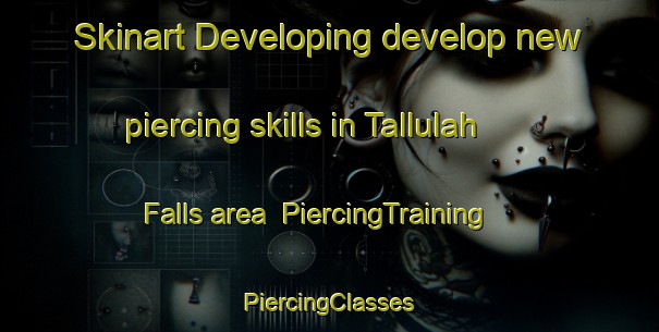 Skinart Developing develop new piercing skills in Tallulah Falls area | #PiercingTraining #PiercingClasses #SkinartTraining-United States