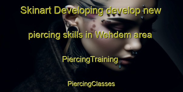 Skinart Developing develop new piercing skills in Wehdem area | #PiercingTraining #PiercingClasses #SkinartTraining-United States