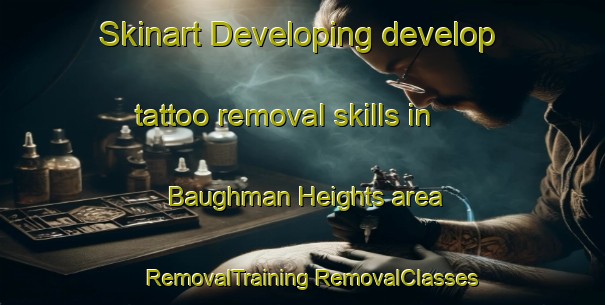 Skinart Developing develop tattoo removal skills in Baughman Heights area | #RemovalTraining #RemovalClasses #SkinartTraining-United States