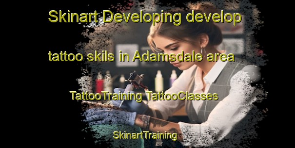 Skinart Developing develop tattoo skils in Adamsdale area | #TattooTraining #TattooClasses #SkinartTraining-United States